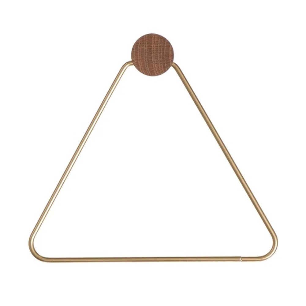 Ferm Living Brass Toilet Paper Holder